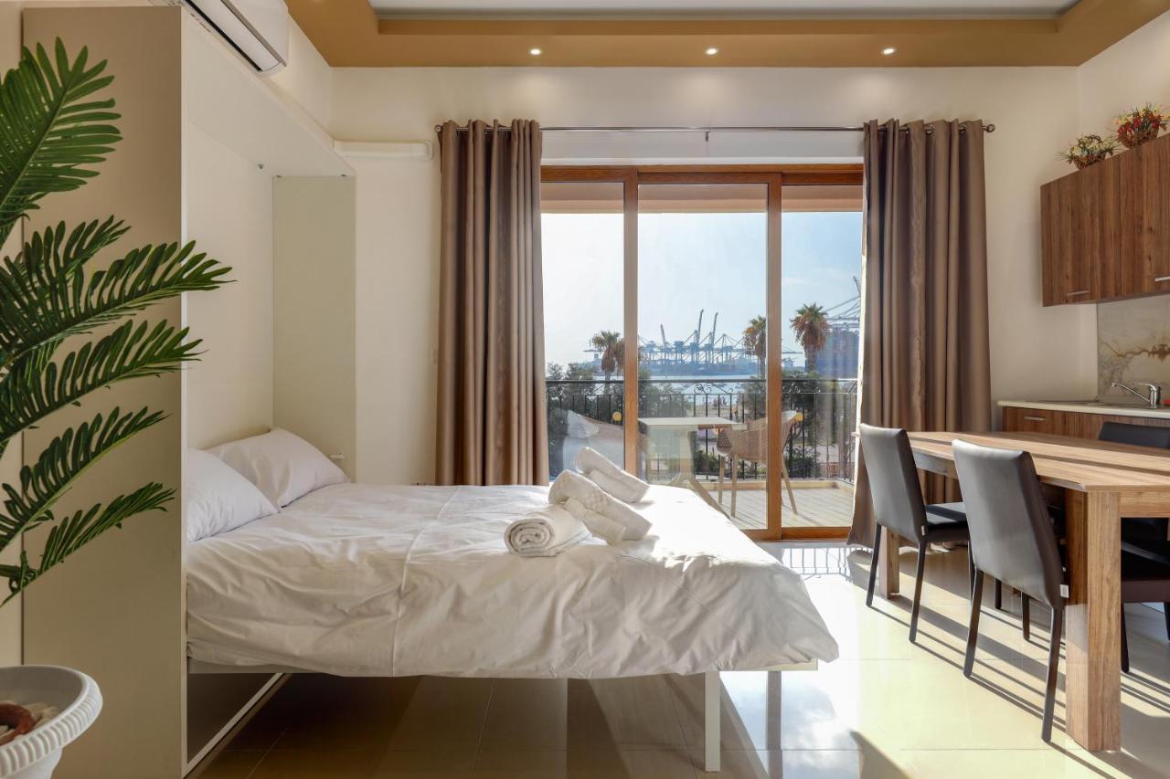 Gem Beachfront Apt With Amazing Bay And Sea Views บีร์เซบบูจา ภายนอก รูปภาพ