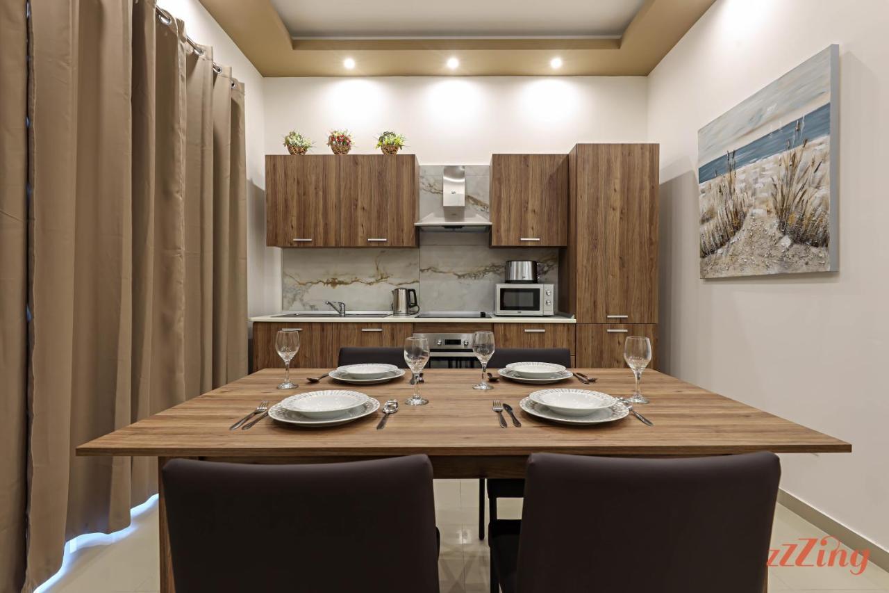 Gem Beachfront Apt With Amazing Bay And Sea Views บีร์เซบบูจา ภายนอก รูปภาพ