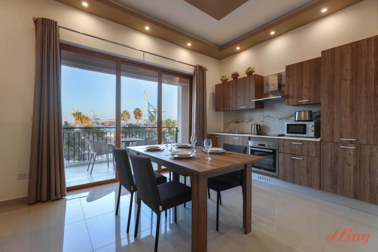 Gem Beachfront Apt With Amazing Bay And Sea Views บีร์เซบบูจา ภายนอก รูปภาพ