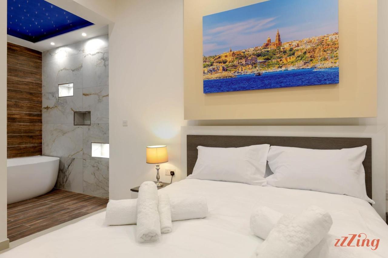 Gem Beachfront Apt With Amazing Bay And Sea Views บีร์เซบบูจา ภายนอก รูปภาพ